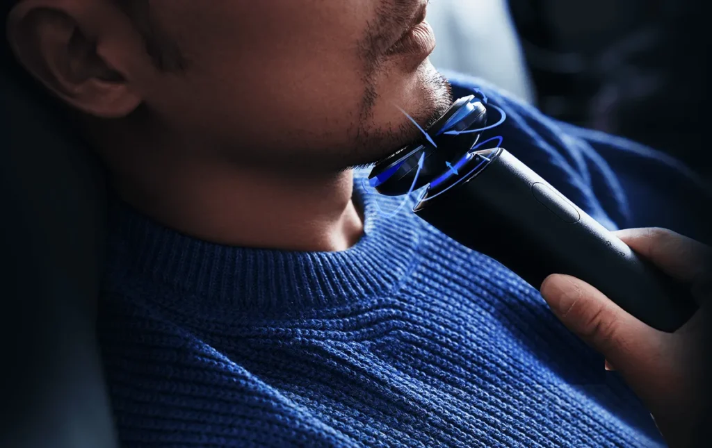 Xiaomi Mi Electric Shaver S700 Ξυριστική Μηχανή Προσώπου Επαναφορτιζόμενη (BHR5720EU) Άνδρας με την ξυριστική S700