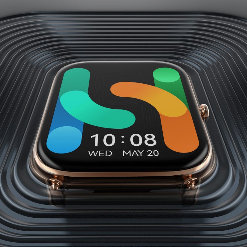 Haylou RS4 Plus 46mm Black (LS11) – εικόνα 1