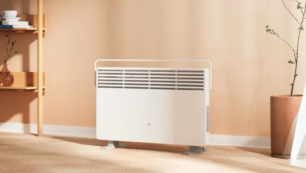 Θερμοπομπός Xiaomi Mi Smart Space Heater S σε σαλόνι