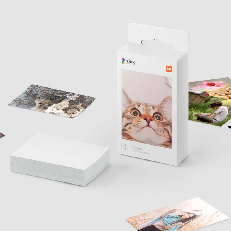 Xiaomi Mi Portable Photo Printer Paper 2×3-inch, 20-sheets (TEJ4019GL) – εικόνα 1