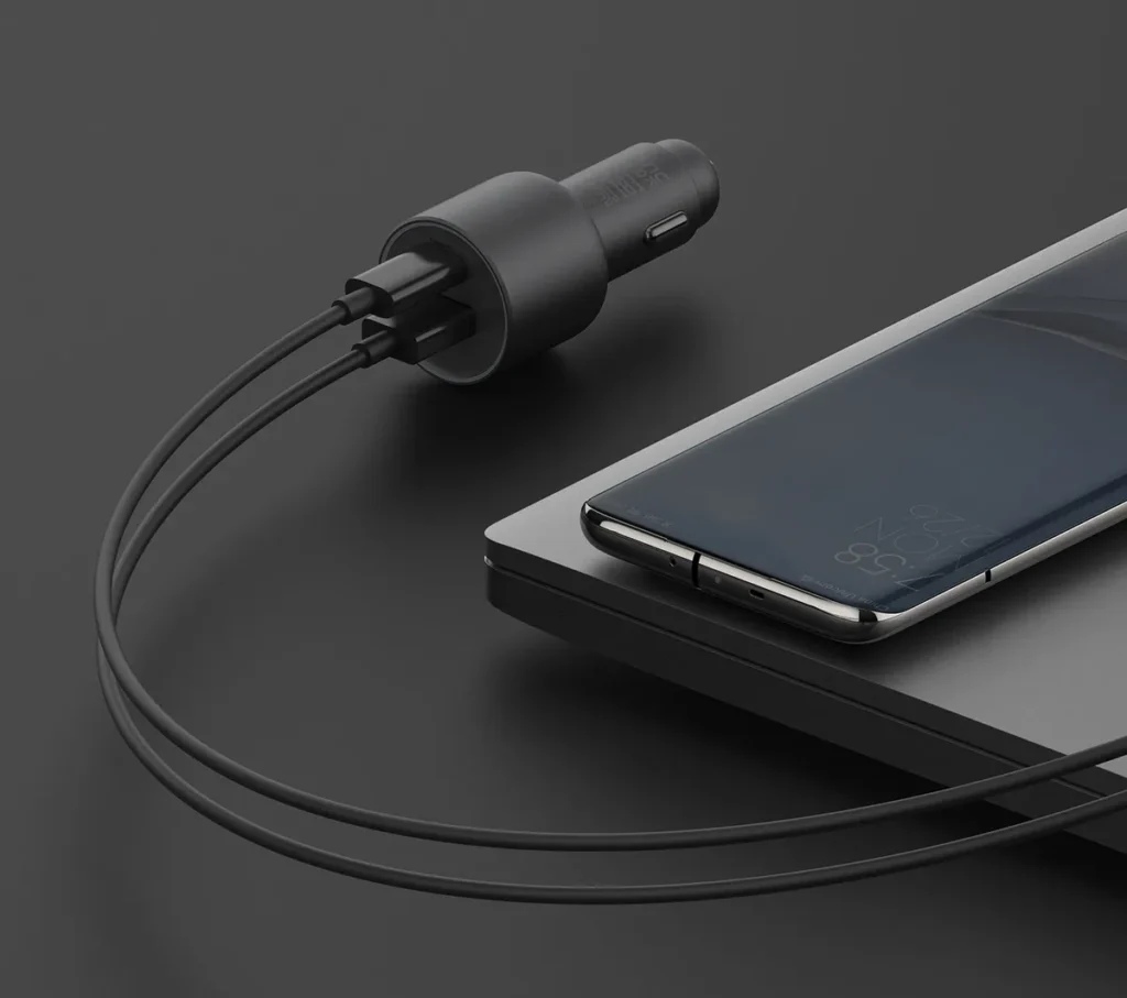 Xiaomi Φορτιστής Αυτοκινήτου Μαύρος με Θύρες: 1xUSB 1xType-C 67W (BHR6814GL) Φορτιστής αυτοκινήτου Xiaomi 67W με καλώδιο USB-C φορτίζει κινητό