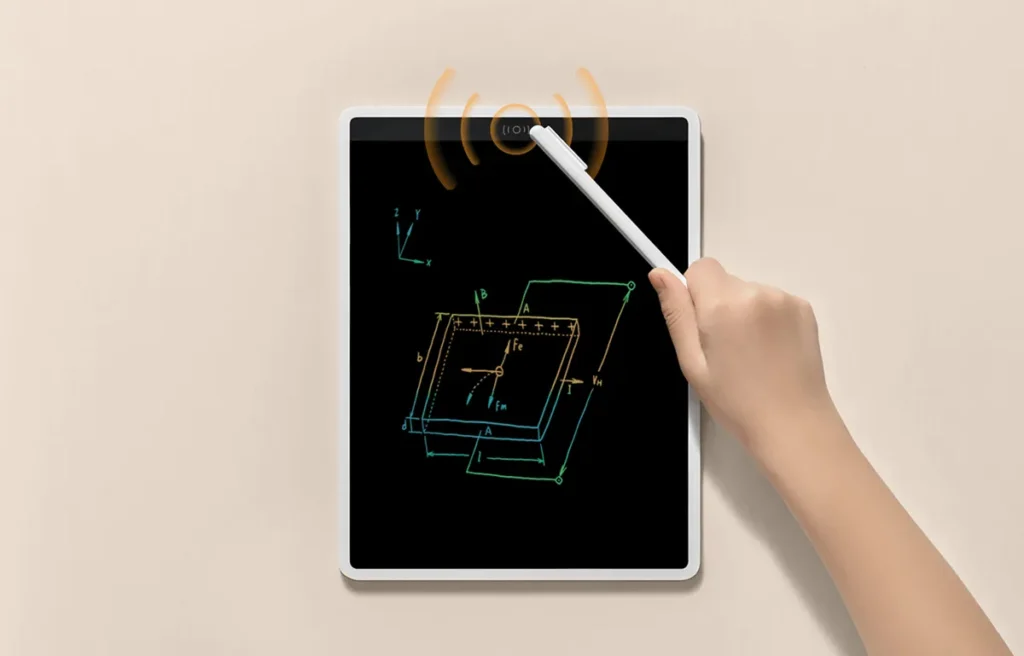 Xiaomi Mijia LCD 13.5″ LCD Writing Tablet Color Edition (BHR7278GL) Γραφή με τη γραφίδα στο LCD Writing Tablet