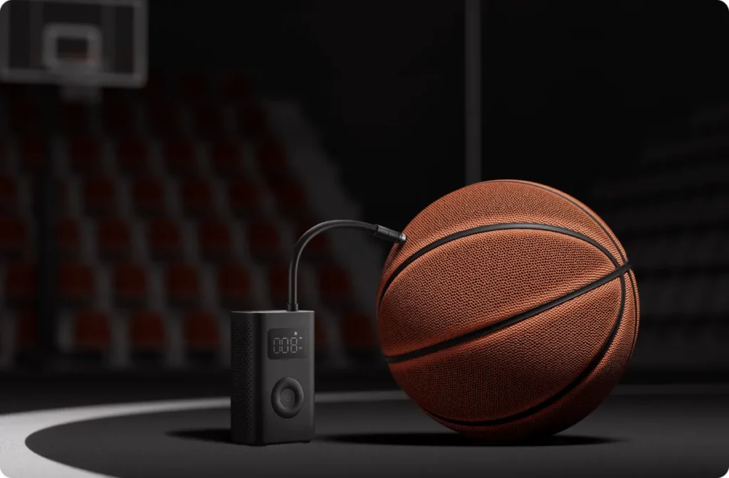 Φούσκωμα μπάλας με τον Xiaomi Air Compressor 2