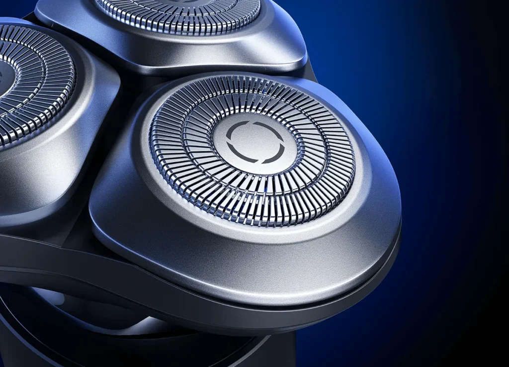 Xiaomi Mi Electric Shaver S301 Ξυριστική Μηχανή Προσώπου Επαναφορτιζόμενη (BHR7450EU) Κεφαλές με διπλή τροχιά της S301