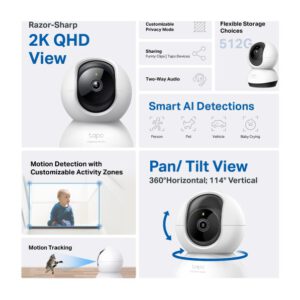 TP-Link Ασύρματη IP Camera Tapo C220 V2 Pan/Tilt (TAPO C220) – εικόνα 1
