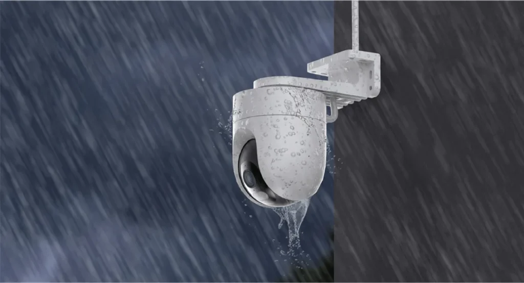 Xiaomi CW400 Ασύρματη IP Camera Αδιάβροχη (BHR7624GL) Xiaomi CW400 σε δυνατή βροχή