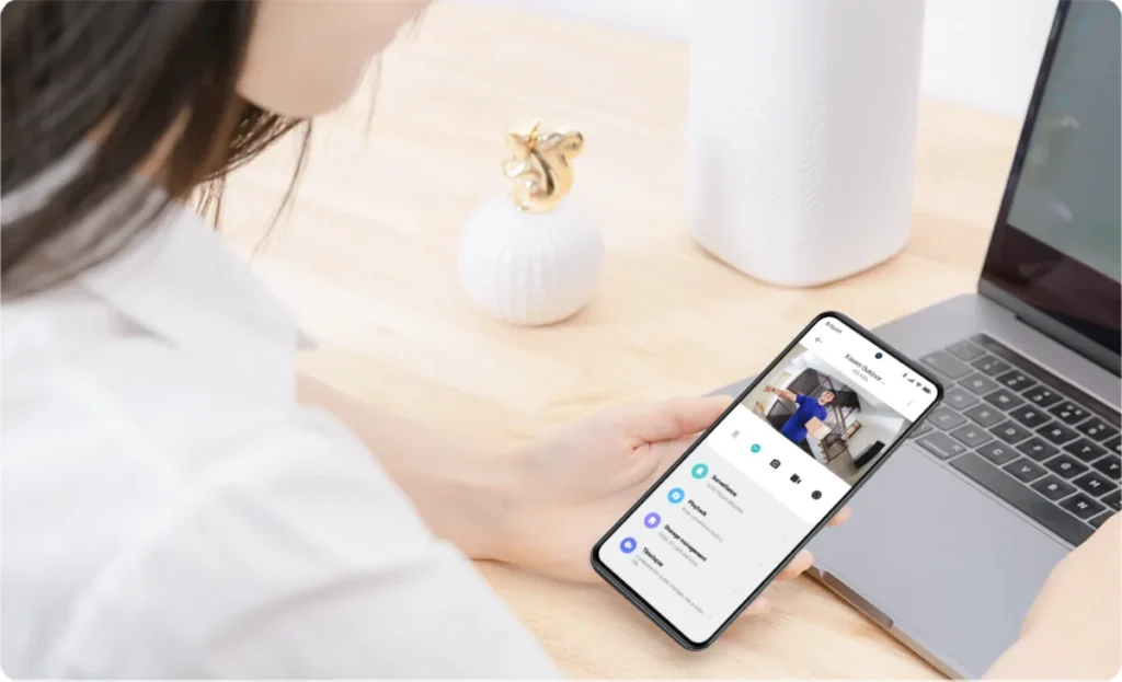 Xiaomi CW400 Ασύρματη IP Camera Αδιάβροχη (BHR7624GL) Παρακολούθηση της κάμερας από το κινητό