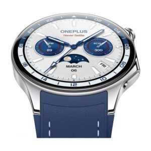 OnePlus Watch 2 Stainless Steel 47mm Nordic Blue Edition (5491100076) – εικόνα 3