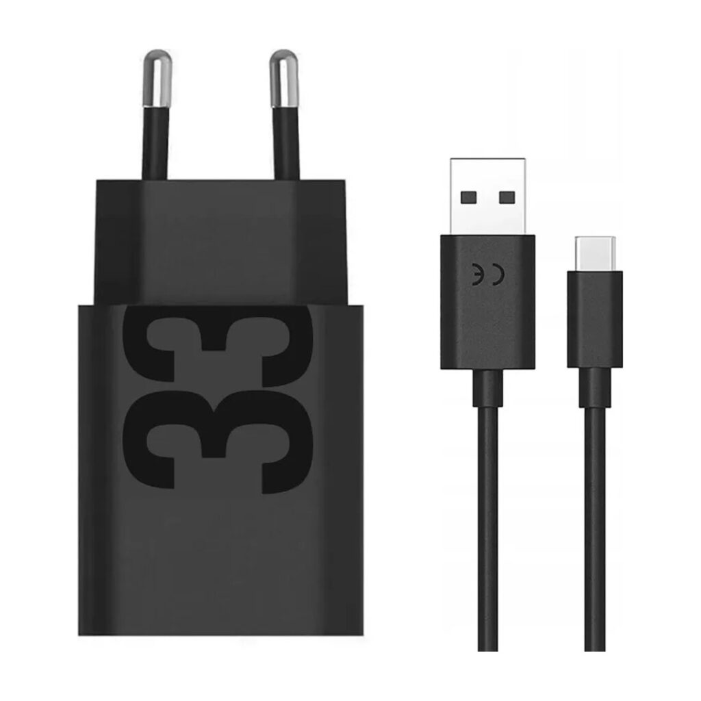 Motorola Φορτιστής με Θύρα USB-A 33W Μαύρος (PG38C06448)