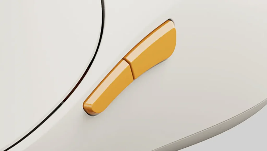 Πλαϊνά πλήκτρα του Xiaomi Wireless Mouse 3 λευκό