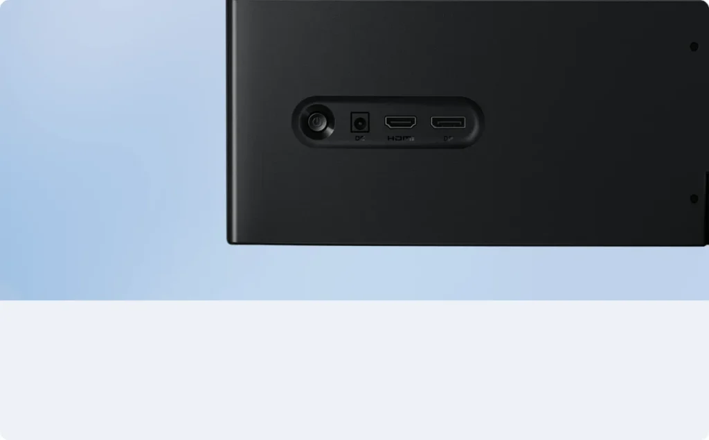 Οθόνη Xiaomi Mi Desktop A24i IPS Monitor 24" FHD (ELA5444EU) Θύρες DisplayPort, HDMI και τροφοδοσίας της οθόνης A24i