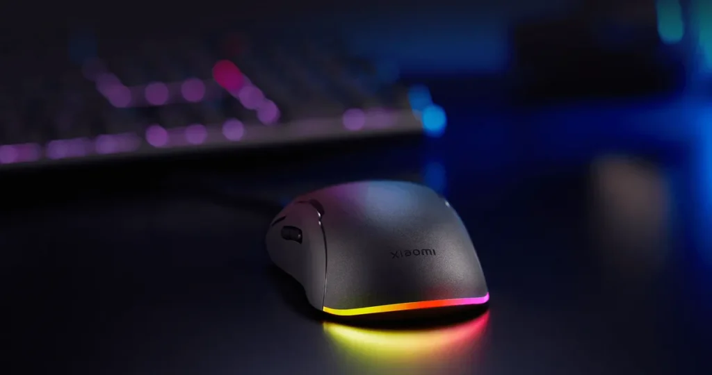 Φωτισμός RGB του Xiaomi Gaming Mouse Lite