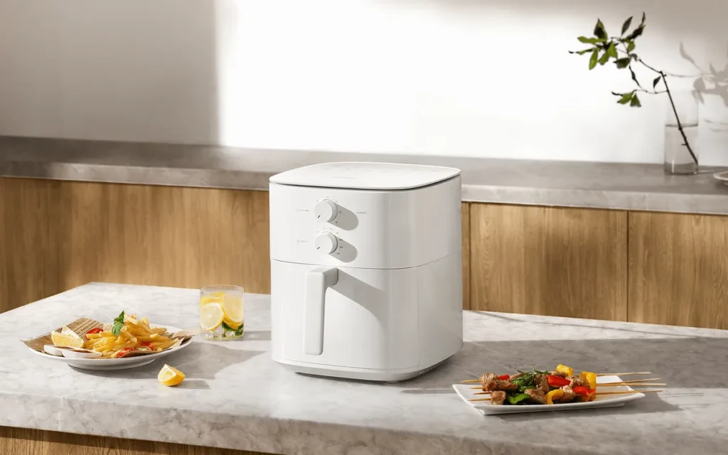 Xiaomi Mi Air Fryer με Αποσπώμενο Κάδο 6lt White (BHR8588EU) Φριτέζα αέρος Xiaomi Air Fryer Essential 6L στην κουζίνα