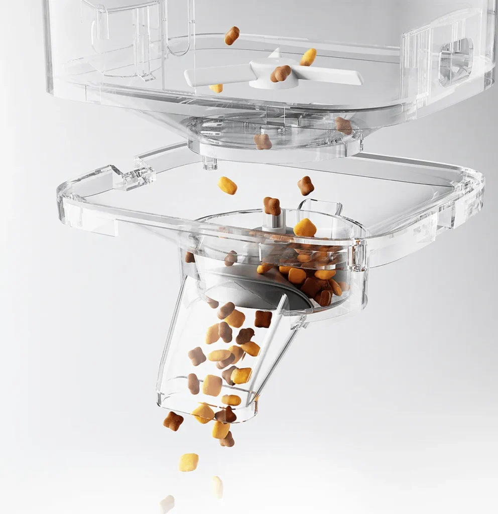 Xiaomi Mi Smart Pet Food Feeder 2 5L (BHR9030EU) Διανομή ξηράς τροφής μέσα από την ταΐστρα