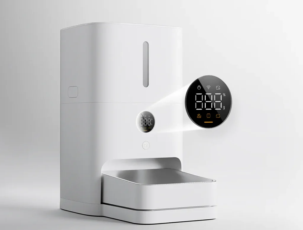Xiaomi Mi Smart Pet Food Feeder 2 5L (BHR9030EU) Οθόνη LED της ταΐστρας