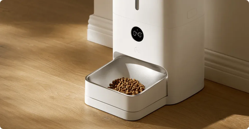 Xiaomi Mi Smart Pet Food Feeder 2 5L (BHR9030EU) Ανοξείδωτο δοχείο φαγητού της ταΐστρας