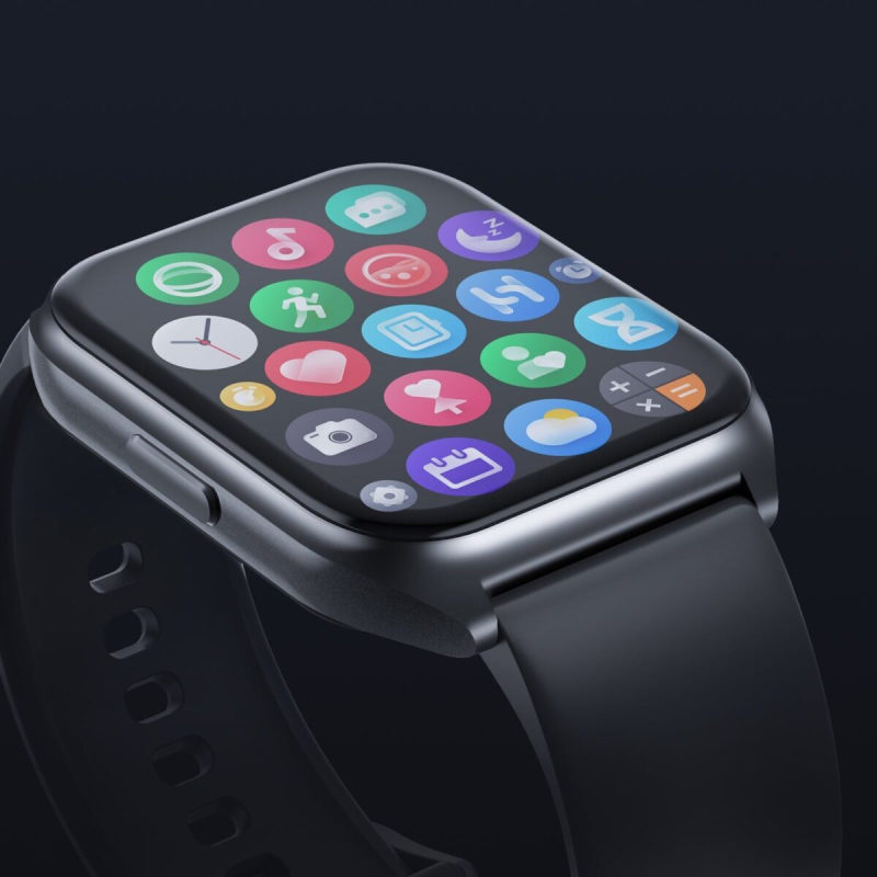 Haylou Watch 2 Pro Smartwatch με Παλμογράφο (Watch 2 Pro/S001-P-B) – εικόνα 1