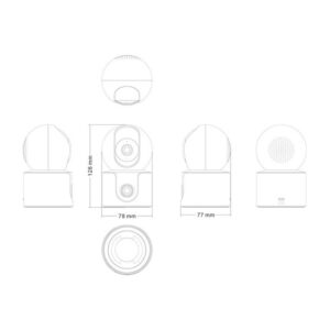 Xiaomi Mi Home C500 Dual Ασύρματη IP Camera 360° (BHR8755EU) – εικόνα 1