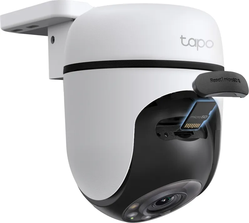 Tapo C500 με ανοιχτή υποδοχή κάρτας microSD