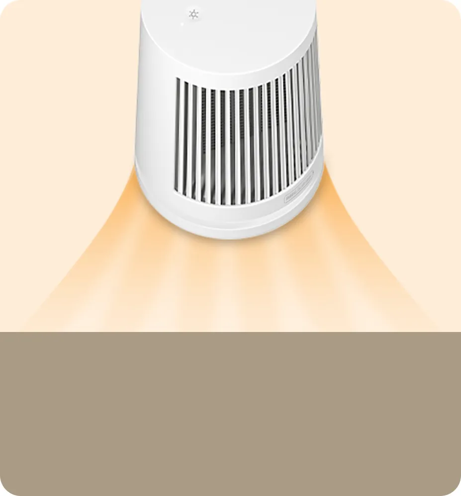 Ταλάντωση και ροή ζεστού αέρα από το Xiaomi Desktop Heater