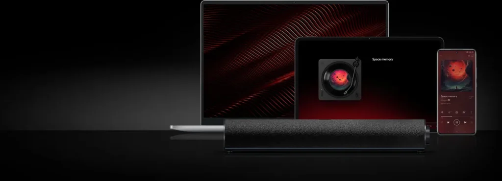 Xiaomi Desktop Speaker συνδεδεμένο με υπολογιστή, tablet και κινητό