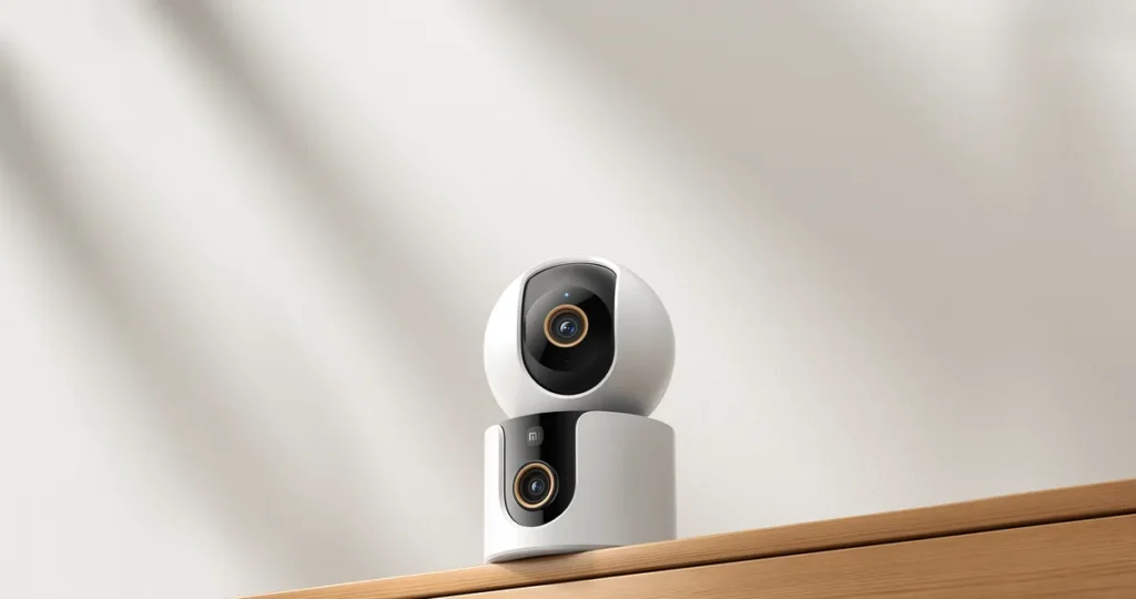 Xiaomi Mi Home C500 Dual Ασύρματη IP Camera 360° (BHR8755EU) Xiaomi Smart Camera C500 Dual πάνω σε ράφι