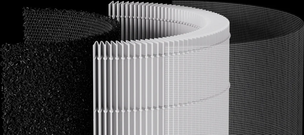 Τα τρία στάδια του φίλτρου Xiaomi Smart Air Purifier Elite