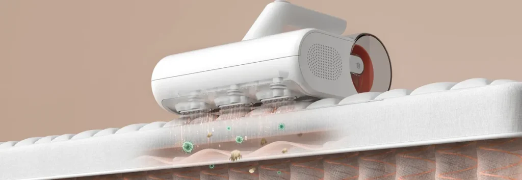 Xiaomi Vacuum Cleaner Dust Mite with UV Light White EU (BHR8276EU) Χτυπήματα υψηλής συχνότητας σε στρώμα