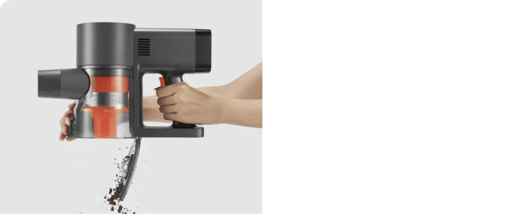 Xiaomi Mi G20 Max Επαναφορτιζόμενο Σκουπάκι Stick 25.2V (BHR8828EU) Άδειασμα δοχείου σκόνης G20 Max με ένα κουμπί