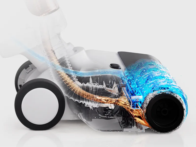 Xiaomi Truclean W20 Wet Dry Vacuum EU Επαναφορτιζόμενο Σκουπάκι Stick 21.6V (BHR8833EU) Κύλινδρος Truclean W20 με ροή καθαρού νερού