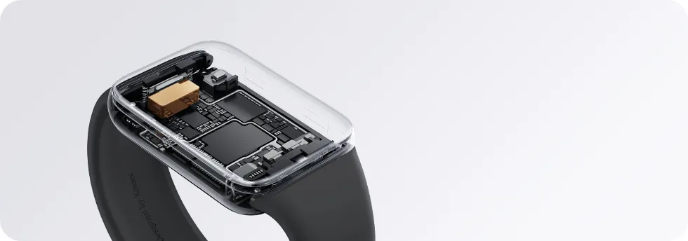 Xiaomi Mi Band 9 Pro Obsidian Black (BHR8710GL) Εσωτερική κατασκευή του Xiaomi Smart Band 9 Pro