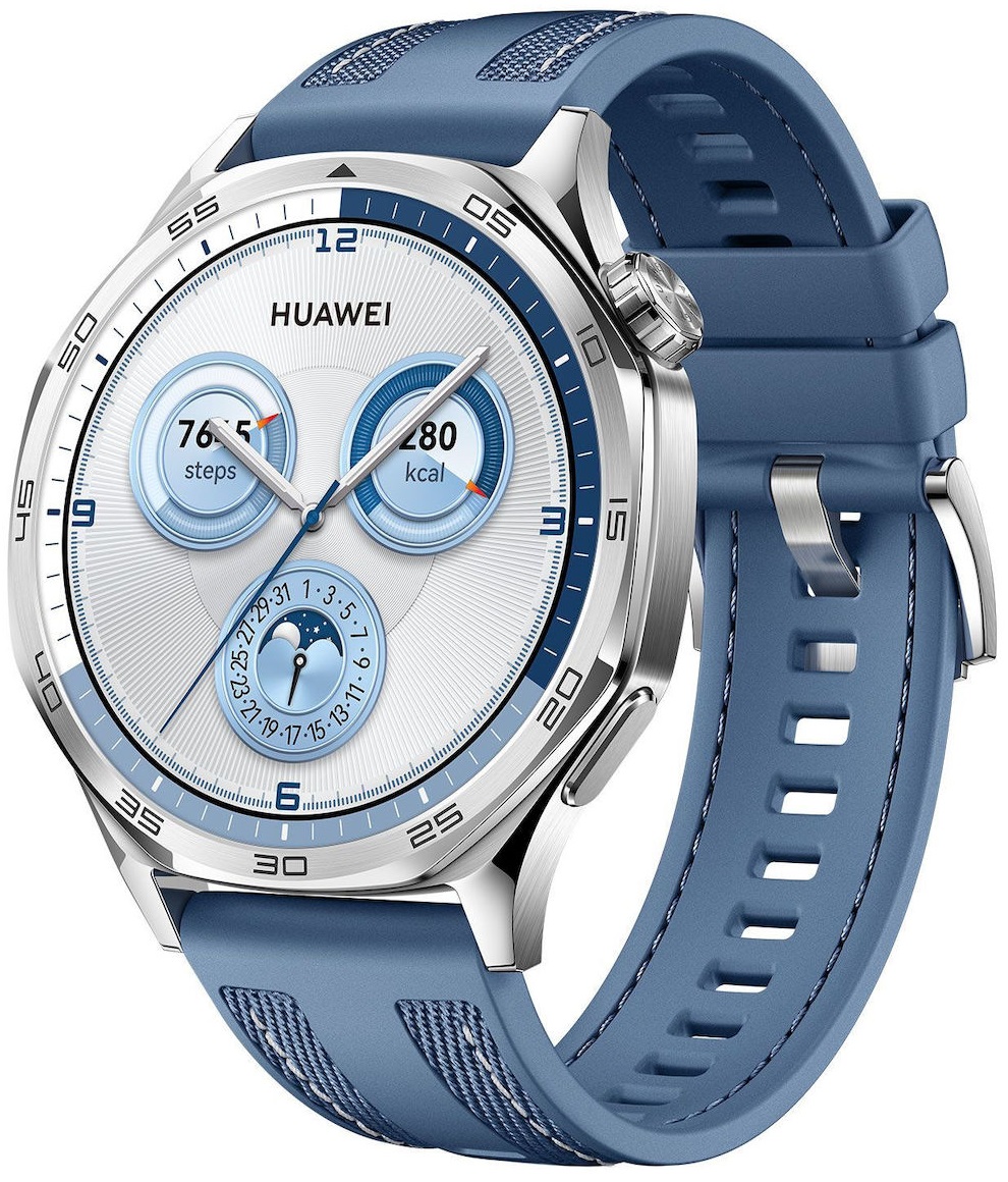 Smartwatch Huawei Watch GT 5 46mm Μπλε (55020DKH) Smartwatch Huawei Watch GT 5 46mm Μπλε (55020DKH)