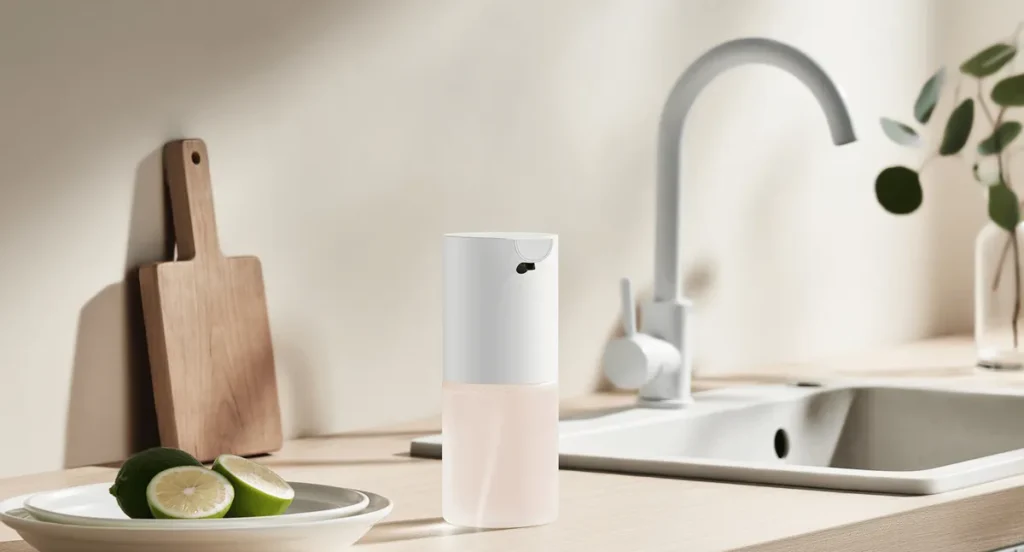 Soap Dispenser 1S στον νεροχύτη κουζίνας