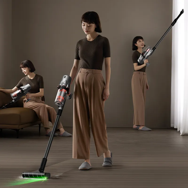 Xiaomi Deerma Wireless Vacuum Cleaner (DEM-T30W) Deerma T30W σε χρήση στο σπίτι