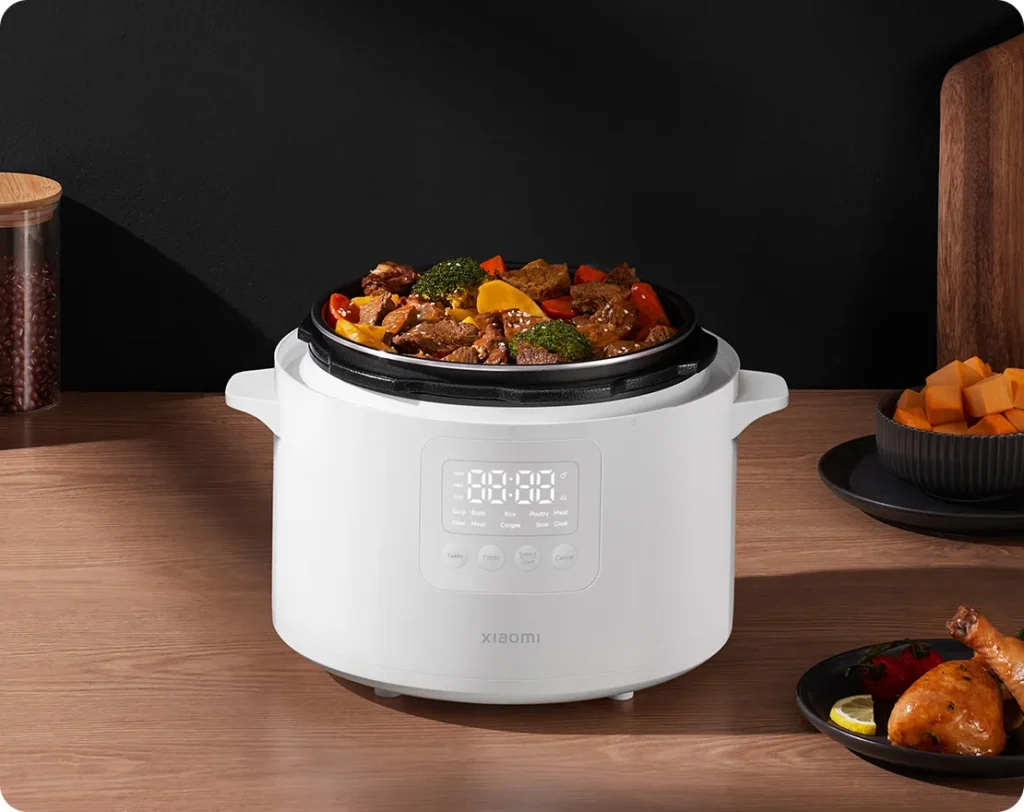 Μαγείρεμα με την Xiaomi Electric Pressure Cooker 4.8L