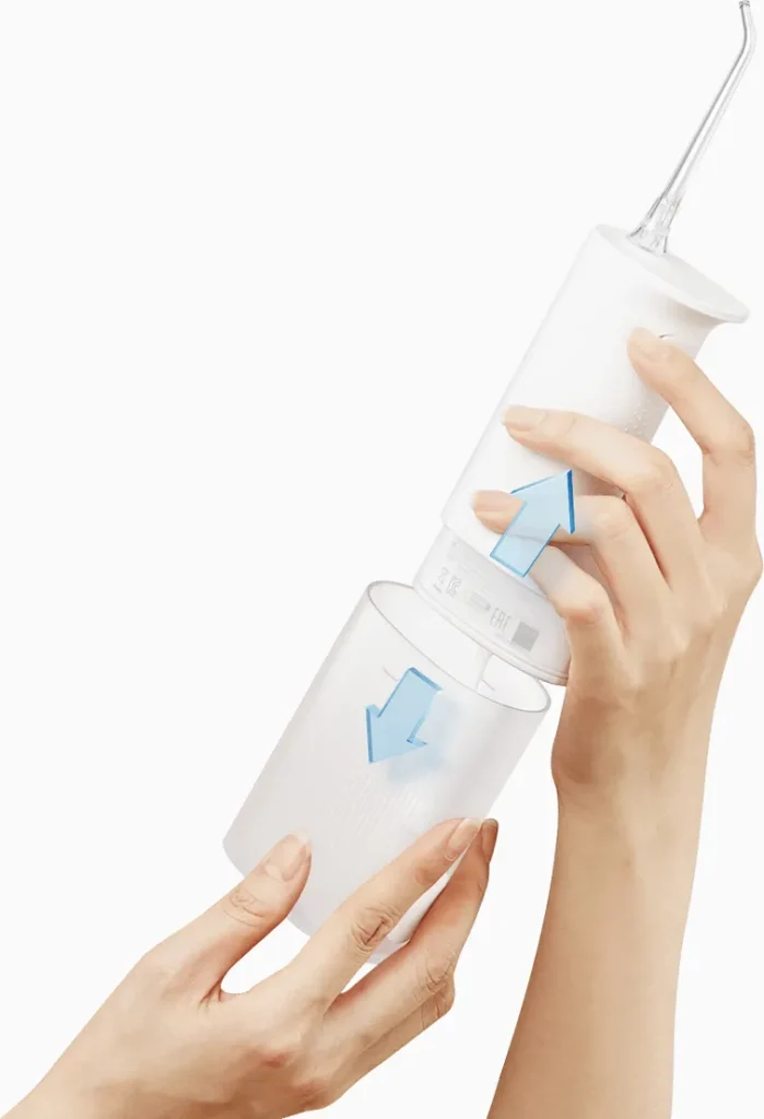 Xiaomi Water Flosser 2 (BHR9682EU) Αφαίρεση του δοχείου νερού με ένα τράβηγμα
