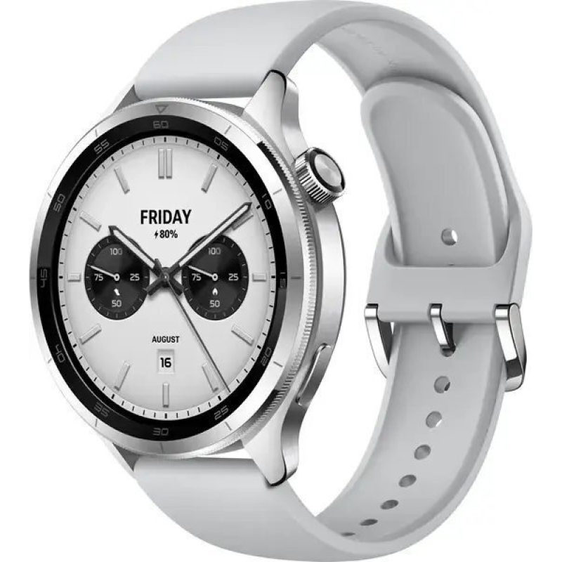 Xiaomi Watch S4 Aluminium 47mm Ασημί (BHR9197GL)