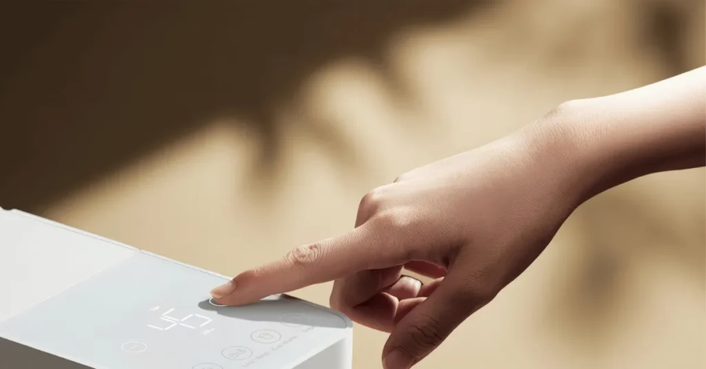 Xiaomi Instant Hot Water Dispenser (BHR9018EU) Αφή στον πίνακα ελέγχου του Xiaomi Instant Hot Water Dispenser