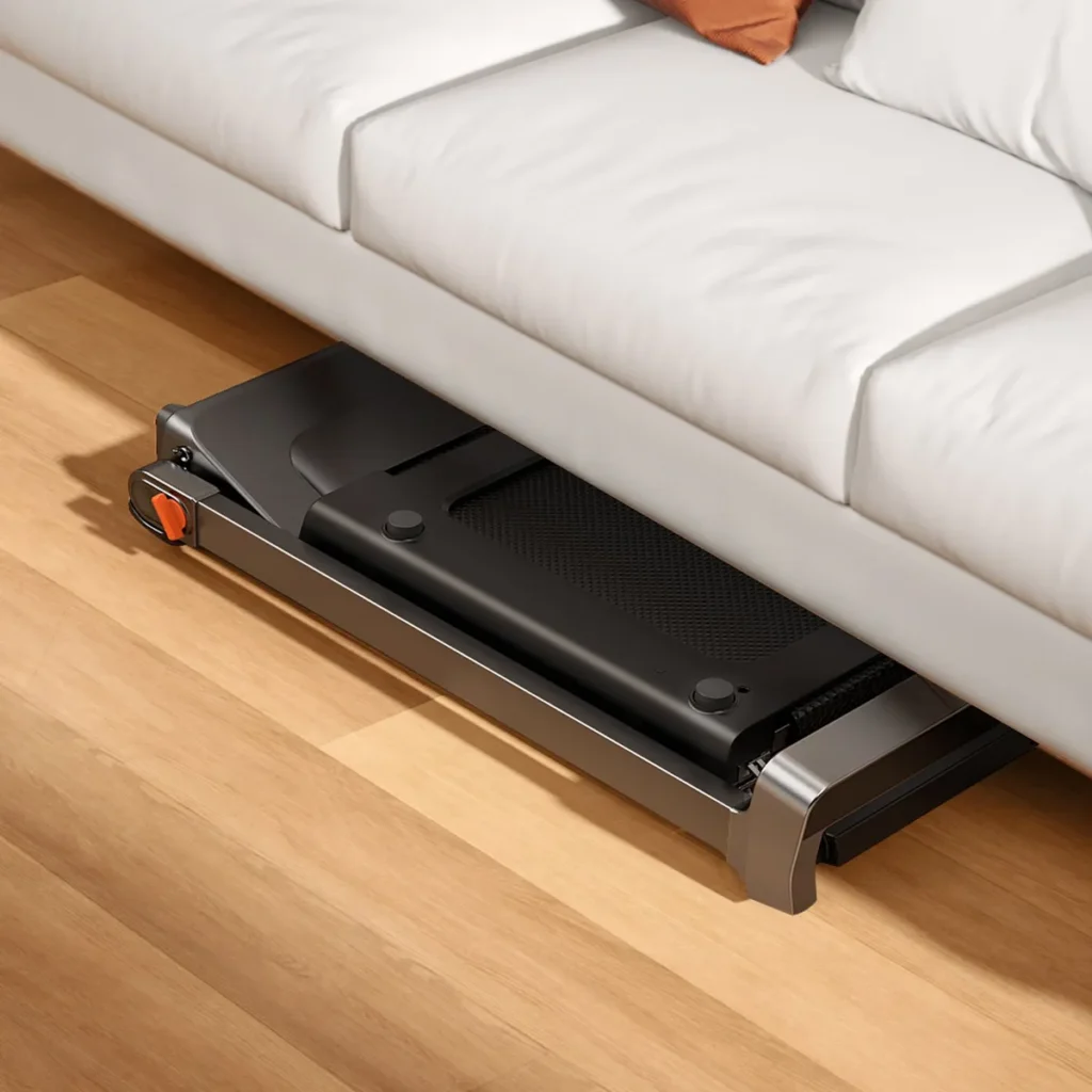Αποθήκευση του WalkingPad G1 κάτω από τον καναπέ