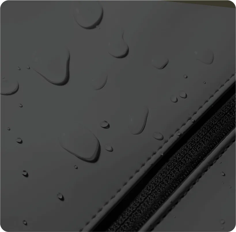 Xiaomi Roll Top Casual Backpack 23lt Grey (BHR9055GL) Υλικό PU με αντοχή στο νερό στο Xiaomi Roll Top Casual Backpack