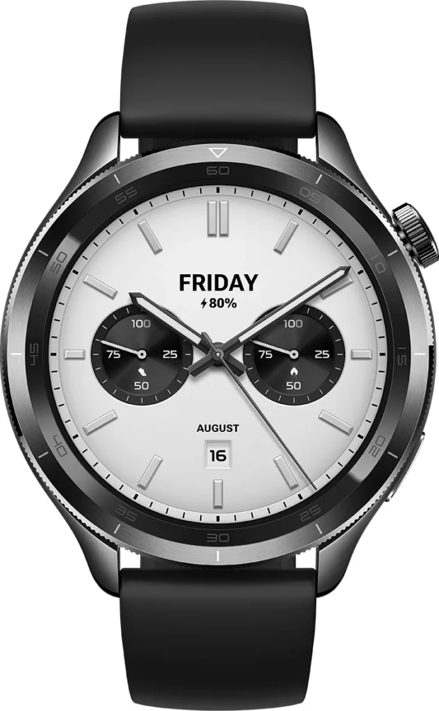 Xiaomi Watch S4 47mm σε μαύρο χρώμα