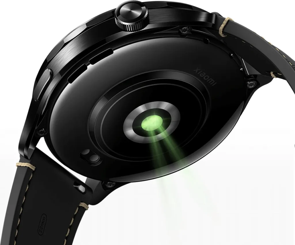 Αισθητήρας υγείας στην πίσω πλευρά του Xiaomi Watch S4