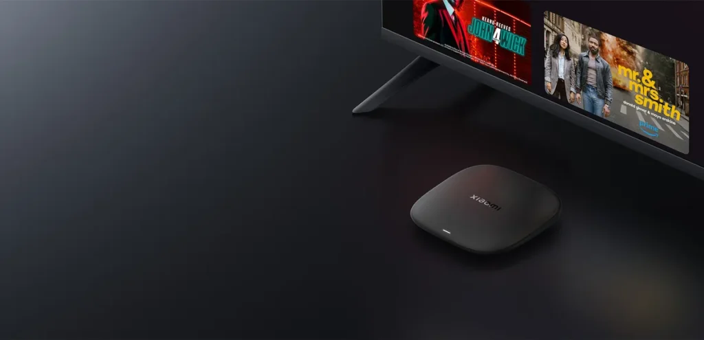 Xiaomi Mi Box S 3rd Gen 32GB Global Version Με EU Πρίζα (PFJ4191EU) Xiaomi TV Box S 3rd Gen κάτω από τηλεόραση
