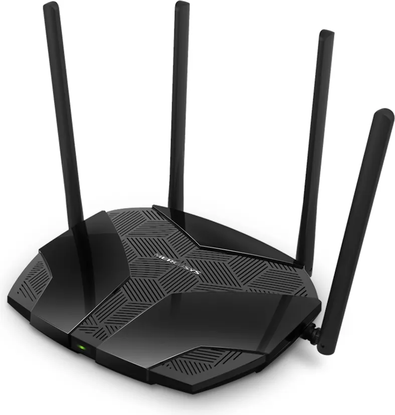 Mercusys MR80X από πλάγια γωνία