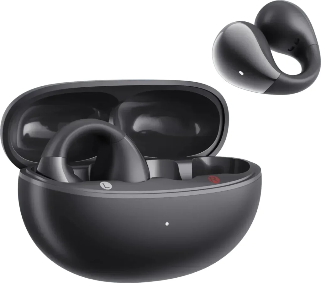QCY Crossky C30 Open Ear Μαύρα (C30) QCY Crossky C30 μαύρα με ανοιχτή θήκη