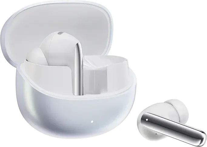 QCY Melobuds Pro HT08 Λευκά (HT08) QCY MeloBuds Pro HT08 λευκά στη θήκη φόρτισης