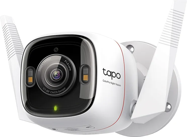 TP-Link Ασύρματη IP Camera Αδιάβροχη Tapo C325WB 2K V2 (TAPO C325WB) TP-Link Tapo C325WB εξωτερική κάμερα ColorPro
