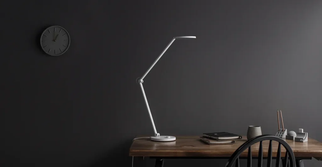 Xiaomi Mi LED Desk Lamp Pro (2022) White (BHR5968EU) Mi Smart LED Desk Lamp Pro το βράδυ