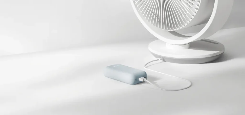 Xiaomi Smart Desktop Air Circulation Fan (BHR9872EU) Xiaomi Smart Desktop Air Circulation Fan με τροφοδοσία Type-C από power bank