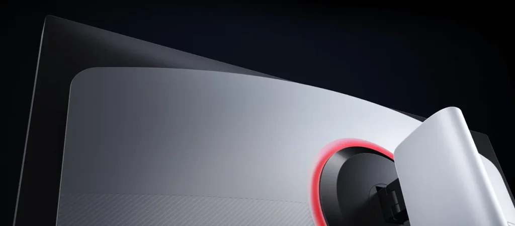 Οθόνη Xiaomi Gaming Monitor G Pro 27i IPS Monitor 27" QHD (ELA5585EU) Πίσω όψη και βάση της Xiaomi G Pro 27i